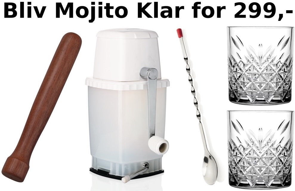 Bliv Mojito Klar for 299,- – Tilbud på lækre mojito-drinks